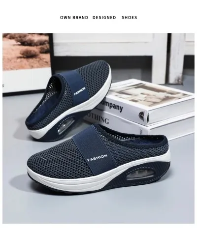  🔥2026 Summer Best Seller - Women's Cushion Slip-On Walking Shoes